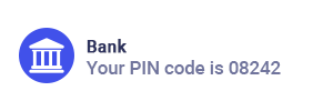 otp for bank alerts